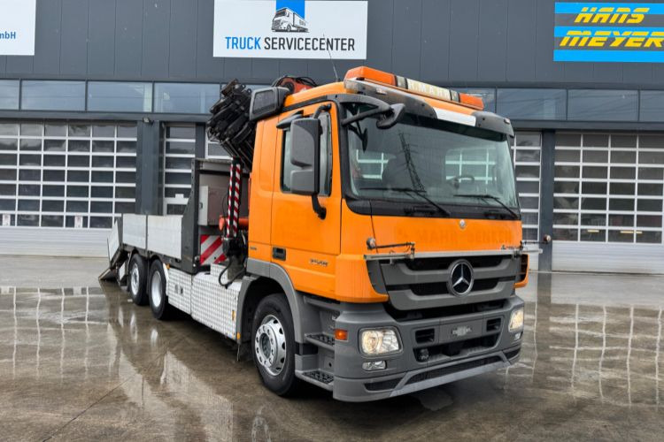 Mercedes-Benz Actros 2548 Atlas 290 Baumaschinentaxi - Kamion sa dizalicom: slika 4 Mercedes-Benz Actros 2548 Atlas 290 Baumaschinentaxi - Kamion sa dizalicom: slika 4
