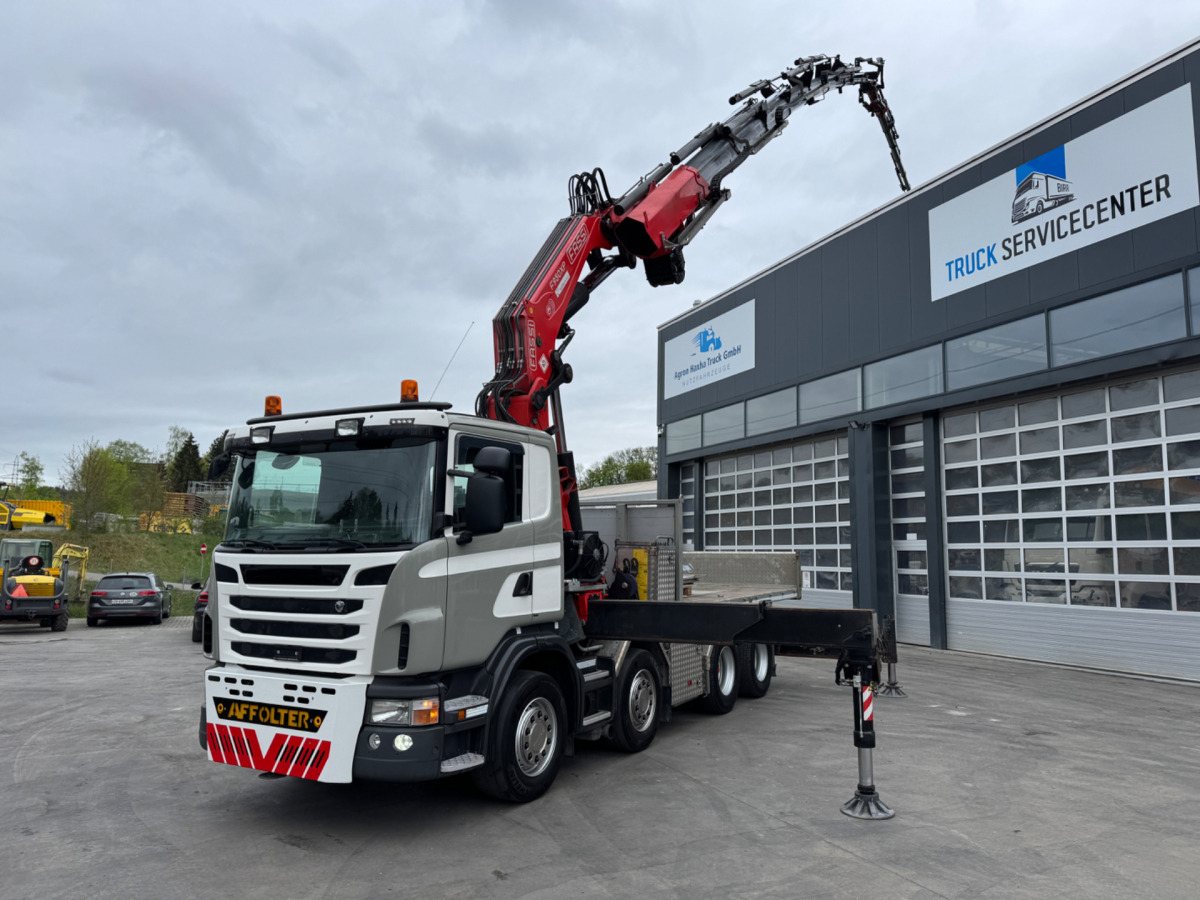 SCANIA G480 8x4 SZM/Pritsche Fassi 950 - Kamion sa dizalicom: slika 2 SCANIA G480 8x4 SZM/Pritsche Fassi 950 - Kamion sa dizalicom: slika 2