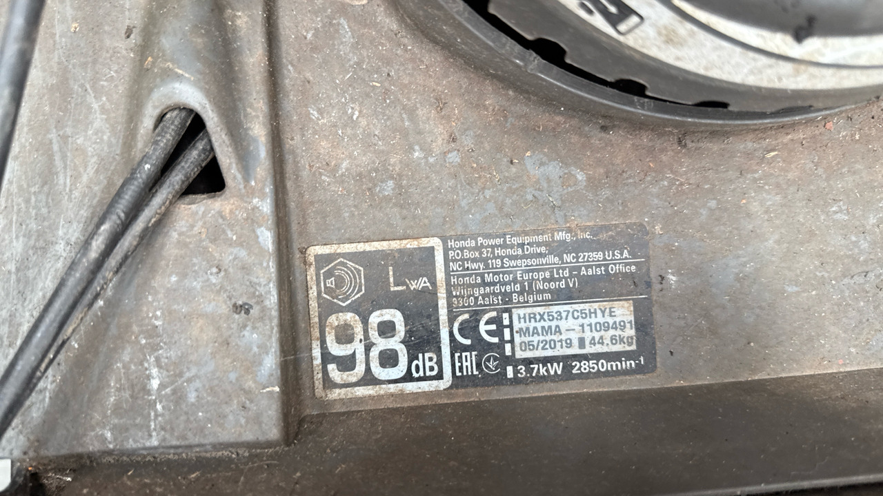 HONDA HRX537 C5HYE - Građevinska oprema: slika 5 HONDA HRX537 C5HYE - Građevinska oprema: slika 5