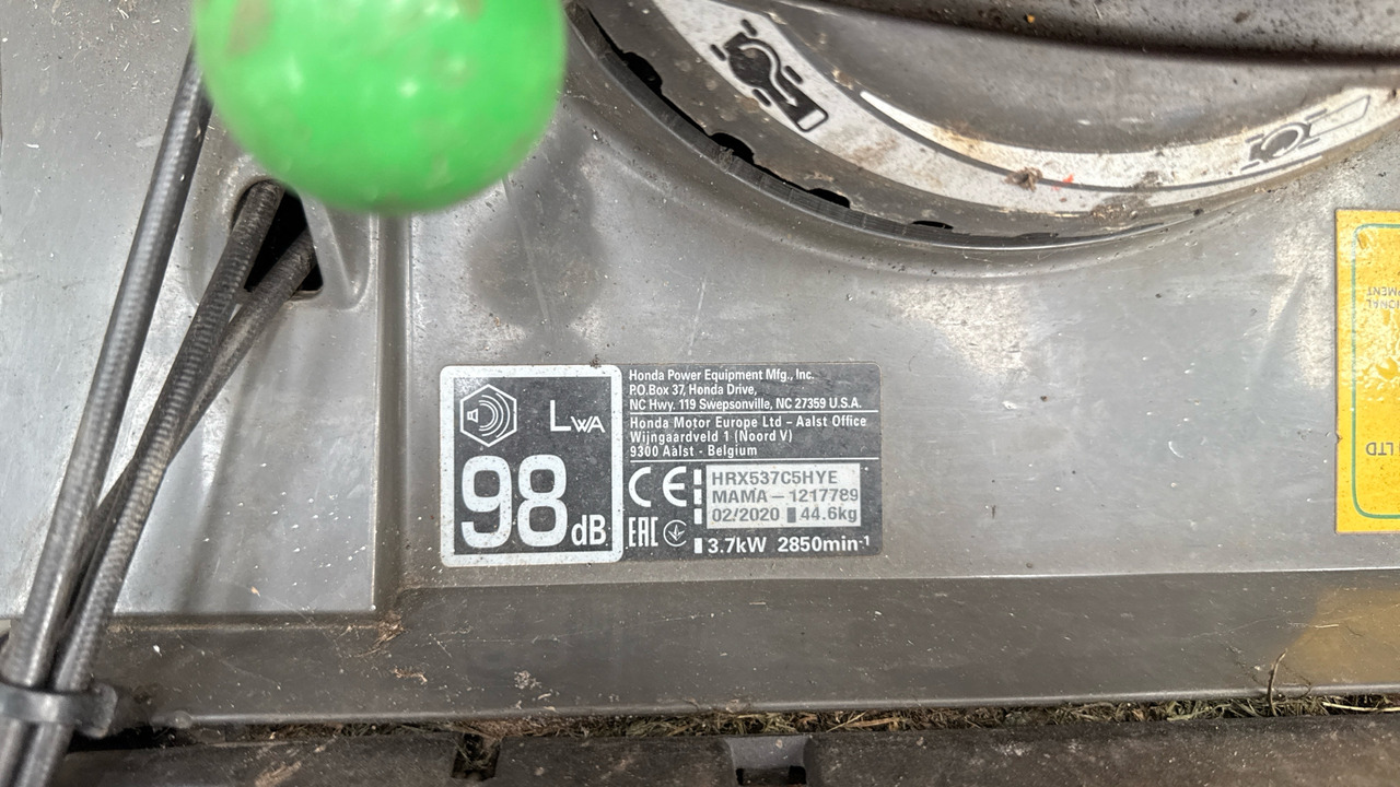 HONDA HRX537 C5HYE - Baštenska kosačica: slika 5 HONDA HRX537 C5HYE - Baštenska kosačica: slika 5