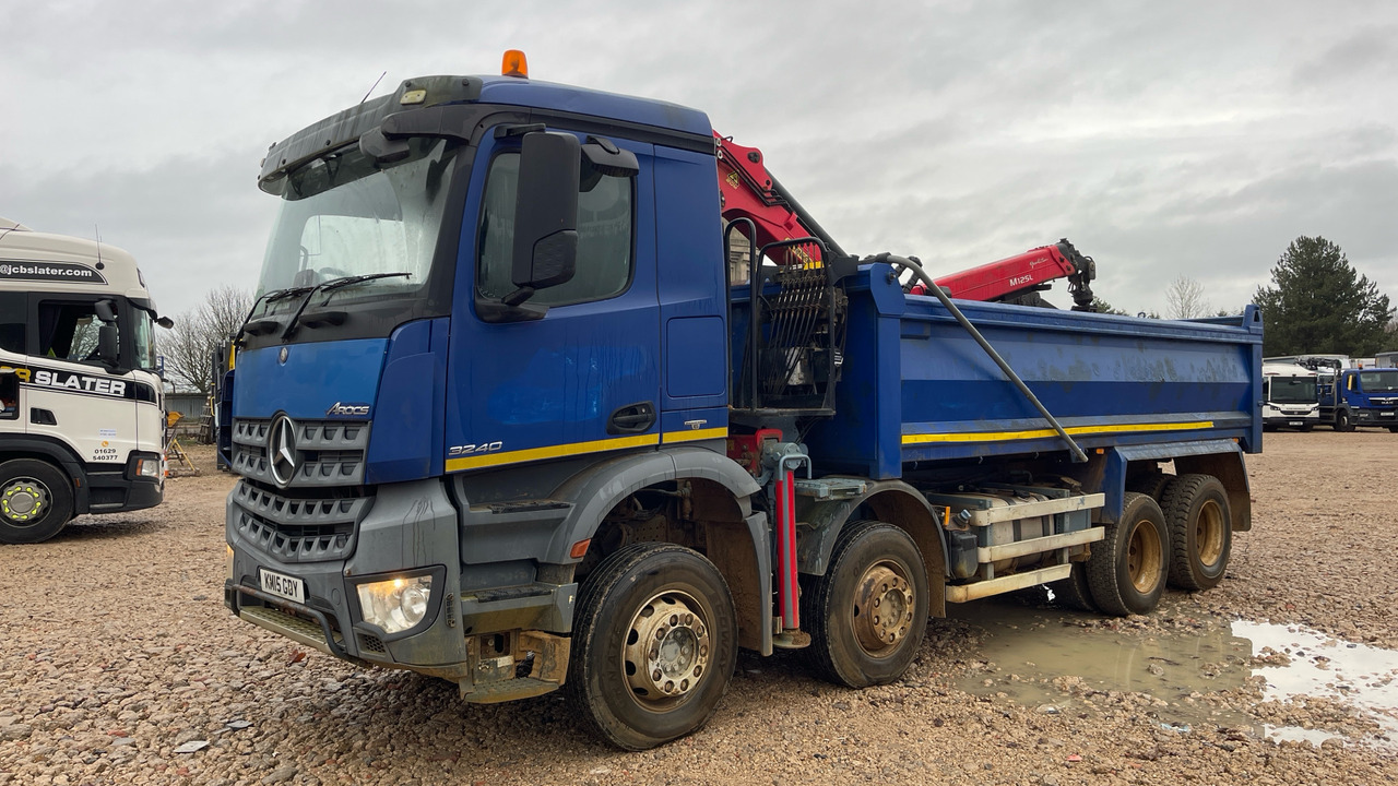 MERCEDES-BENZ AROCS 3240 - Istovarivač, Kamion sa dizalicom: slika 2 MERCEDES-BENZ AROCS 3240 - Istovarivač, Kamion sa dizalicom: slika 2