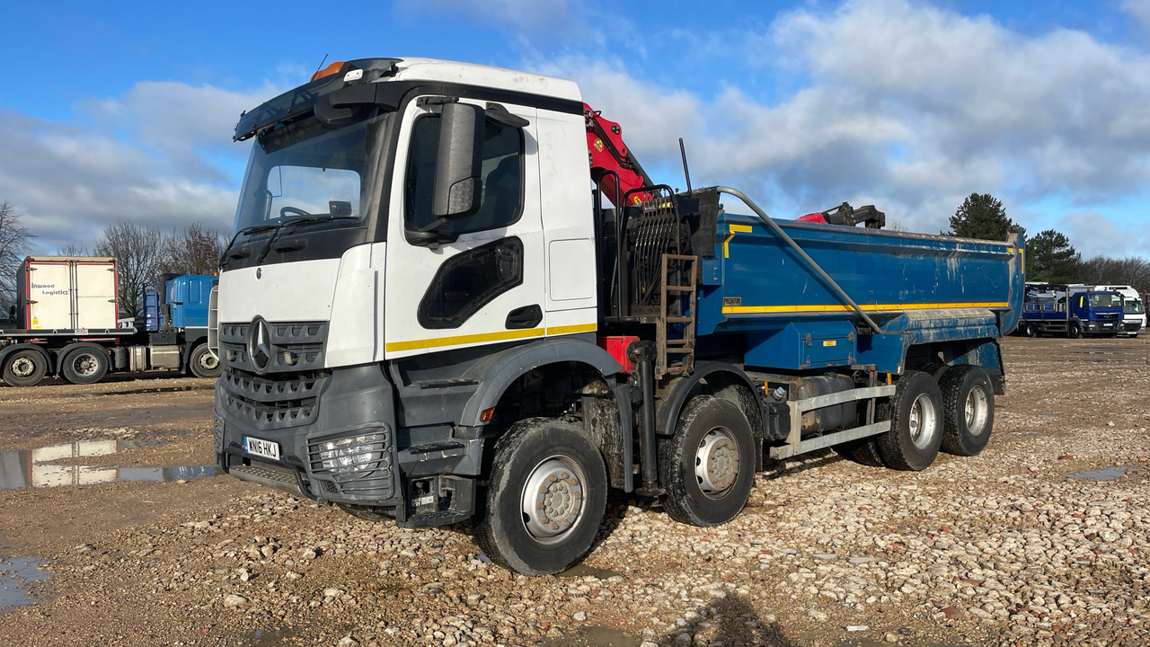 MERCEDES-BENZ AROCS - Istovarivač, Kamion sa dizalicom: slika 2 MERCEDES-BENZ AROCS - Istovarivač, Kamion sa dizalicom: slika 2