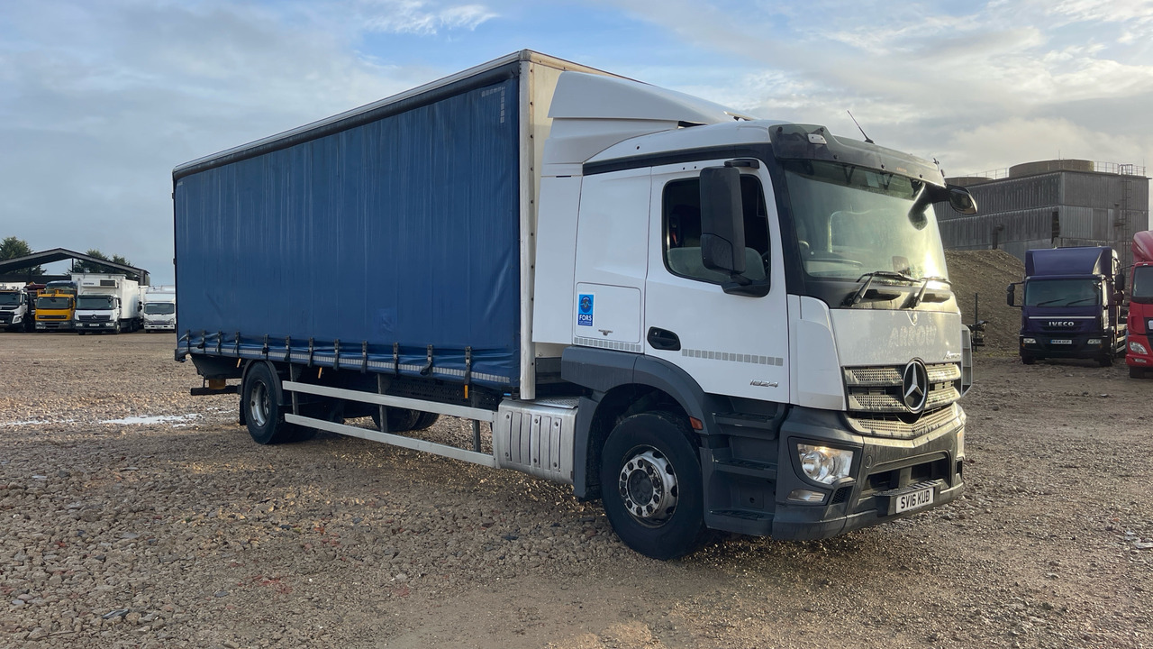 Mercedes-Benz Actros 1824 - Kamion sa ceradom: slika 1 Mercedes-Benz Actros 1824 - Kamion sa ceradom: slika 1