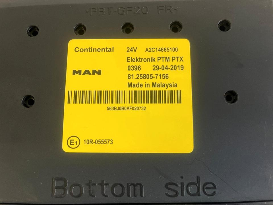 MAN Continental Elektronik PTM PTX Steuergerät 81.25805-7156 - Upravljačka jedinica za Kamion: slika 3 MAN Continental Elektronik PTM PTX Steuergerät 81.25805-7156 - Upravljačka jedinica za Kamion: slika 3