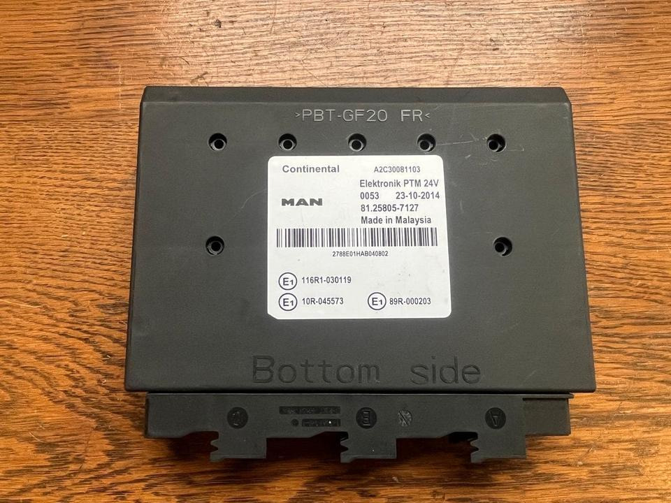 MAN Continental Elektronik PTM Steuergerät 81.25805-7127 - Upravljačka jedinica za Kamion: slika 1 MAN Continental Elektronik PTM Steuergerät 81.25805-7127 - Upravljačka jedinica za Kamion: slika 1