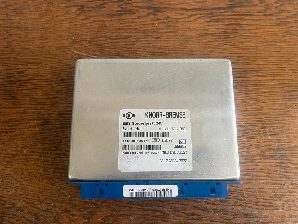 MAN Knorr-bremse EBS Steuergerät 81.25808.7022 - Upravljačka jedinica za Kamion: slika 3 MAN Knorr-bremse EBS Steuergerät 81.25808.7022 - Upravljačka jedinica za Kamion: slika 3