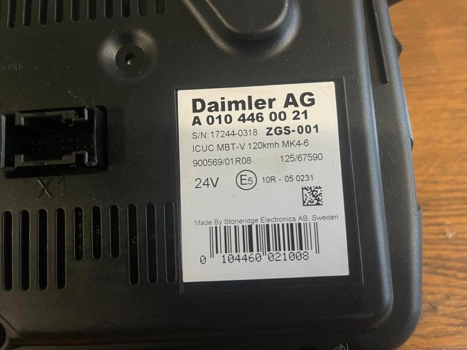 Mercedes Benz Actros MP4 Kombiinstrument / Tacho A0104460021 - Komandna tabla za Kamion: slika 3 Mercedes Benz Actros MP4 Kombiinstrument / Tacho A0104460021 - Komandna tabla za Kamion: slika 3