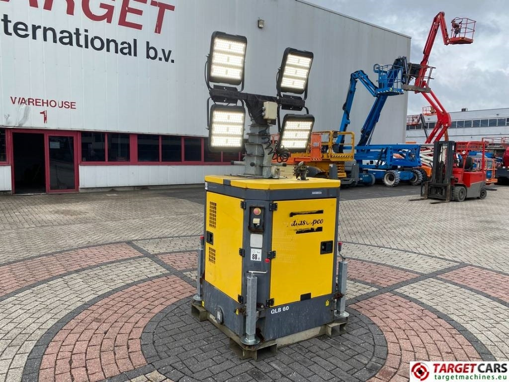 Atlas Copco QLB60 Tower Light 4x 320W Led - Toranj za osvetljenje: slika 1 Atlas Copco QLB60 Tower Light 4x 320W Led - Toranj za osvetljenje: slika 1