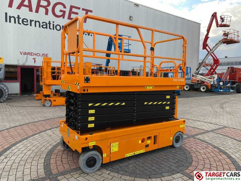Hangcha 160XENS Electric 160 Scissor Work Lift 1570cm NEW - Lift u obliku makaza: slika 1 Hangcha 160XENS Electric 160 Scissor Work Lift 1570cm NEW - Lift u obliku makaza: slika 1