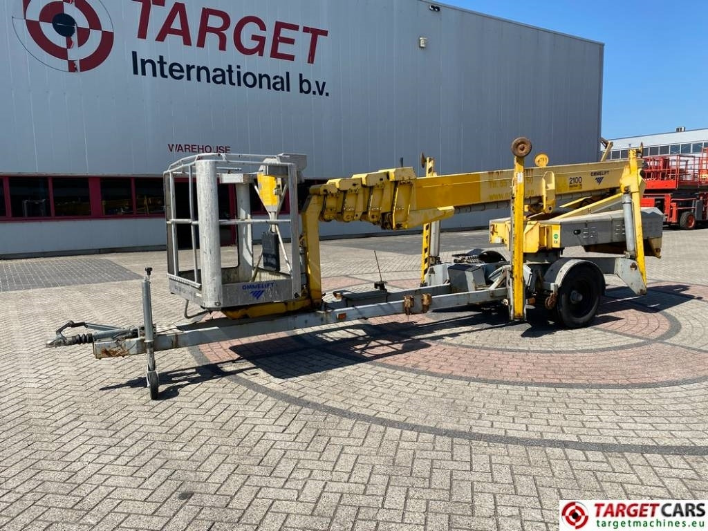 Ommelift Omme 2100EBZ Tow Boom Telescopic Lift 2110cm - Prikolična radna platforma: slika 1 Ommelift Omme 2100EBZ Tow Boom Telescopic Lift 2110cm - Prikolična radna platforma: slika 1