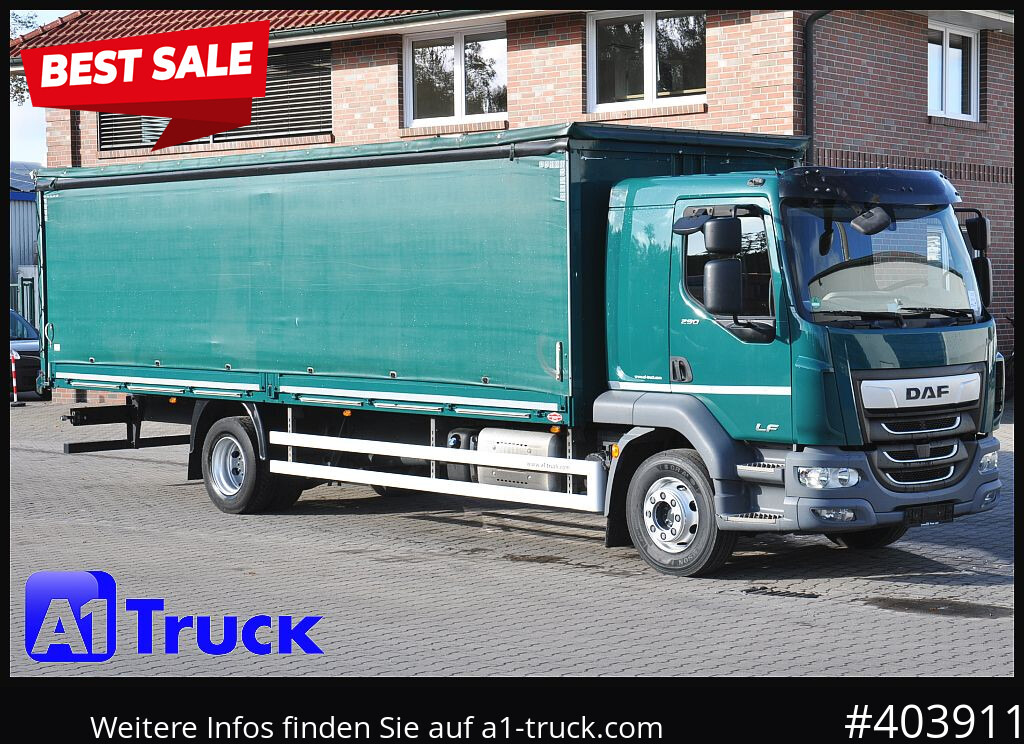 DAF LF 290, Klima, 16t Steckrungen - Kamion sa tovarnim sandukom: slika 1 DAF LF 290, Klima, 16t Steckrungen - Kamion sa tovarnim sandukom: slika 1
