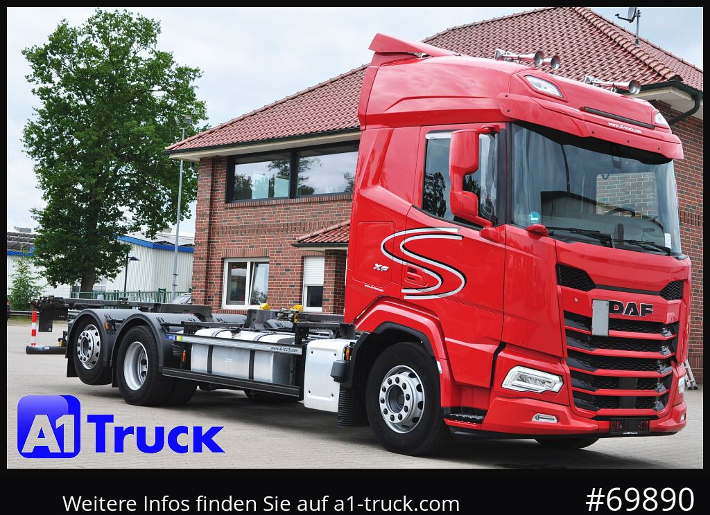 DAF XF 480, BDF, 7,45, 7,82, Lift-Lenkachse, - Kamion za prevoz kontejnera/ Kamion sa promenjivim sandukom: slika 1 DAF XF 480, BDF, 7,45, 7,82, Lift-Lenkachse, - Kamion za prevoz kontejnera/ Kamion sa promenjivim sandukom: slika 1