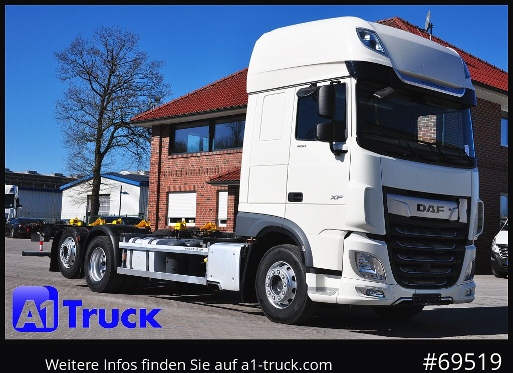 DAF XF 480 FAR Intarder, Multiwechsler 2x AHK - Kamion za prevoz kontejnera/ Kamion sa promenjivim sandukom: slika 1 DAF XF 480 FAR Intarder, Multiwechsler 2x AHK - Kamion za prevoz kontejnera/ Kamion sa promenjivim sandukom: slika 1