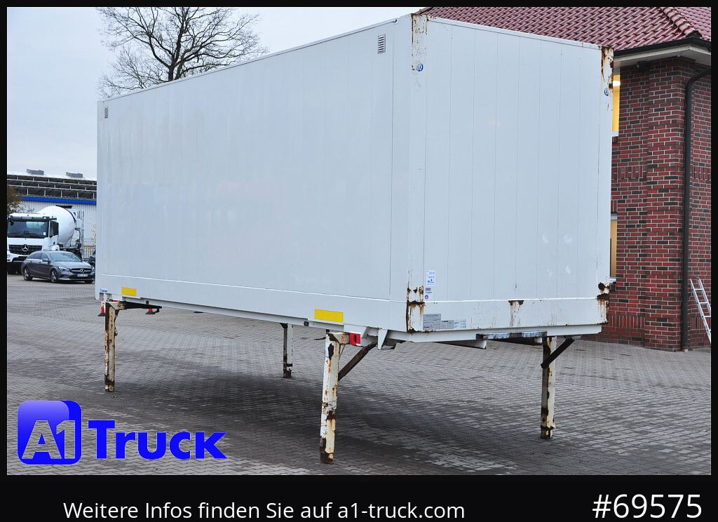 KRONE BDF 7,45 Koffer, Textil 2750mm innen, 20 x vorhanden - Druga mašina: slika 1 KRONE BDF 7,45 Koffer, Textil 2750mm innen, 20 x vorhanden - Druga mašina: slika 1