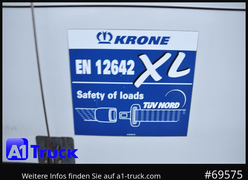 KRONE BDF 7,45 Koffer, Textil 2750mm innen, 20 x vorhanden - Druga mašina: slika 5 KRONE BDF 7,45 Koffer, Textil 2750mm innen, 20 x vorhanden - Druga mašina: slika 5