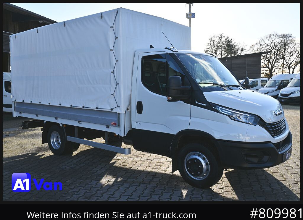 IVECO Daily 72C18 A8V Pritsche/Plane, Tempomat, AHK, Klima - Dostavno vozilo s ravnom platformom: slika 1 IVECO Daily 72C18 A8V Pritsche/Plane, Tempomat, AHK, Klima - Dostavno vozilo s ravnom platformom: slika 1
