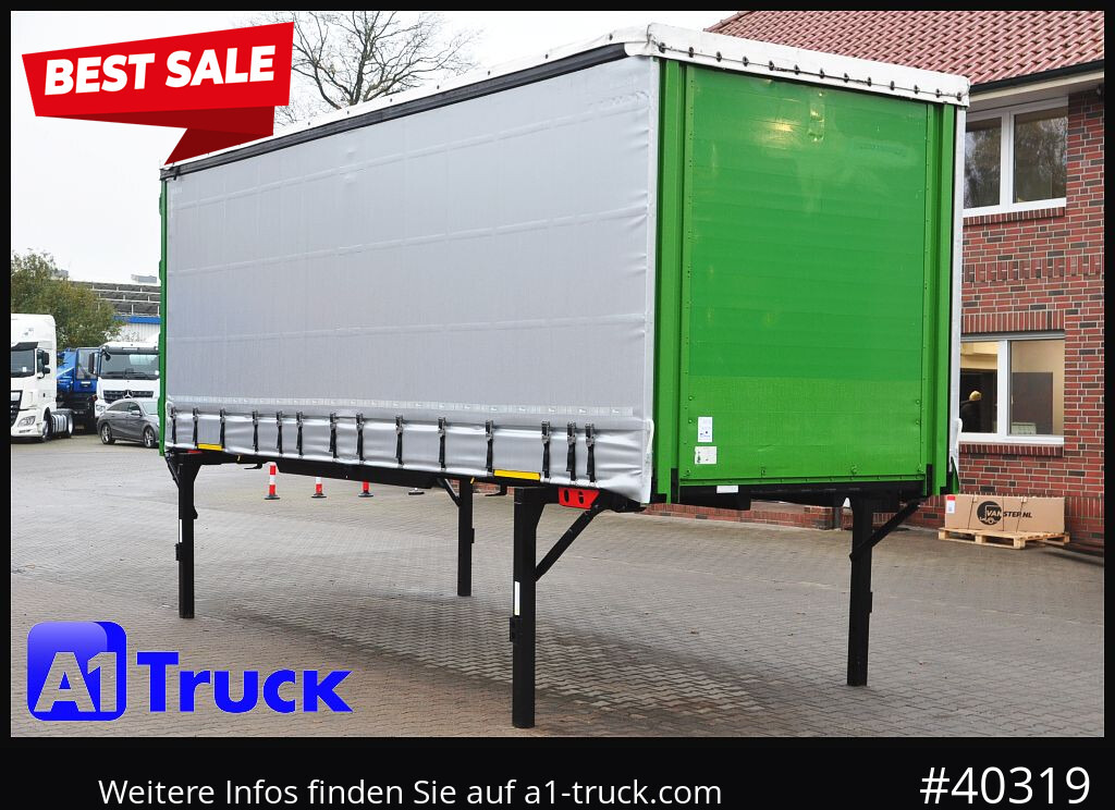 KOEGEL 7.45 BDF Wechselbrücke, neue Plane, Bordwand - Promenjivo telo sa ceradom: slika 1 KOEGEL 7.45 BDF Wechselbrücke, neue Plane, Bordwand - Promenjivo telo sa ceradom: slika 1