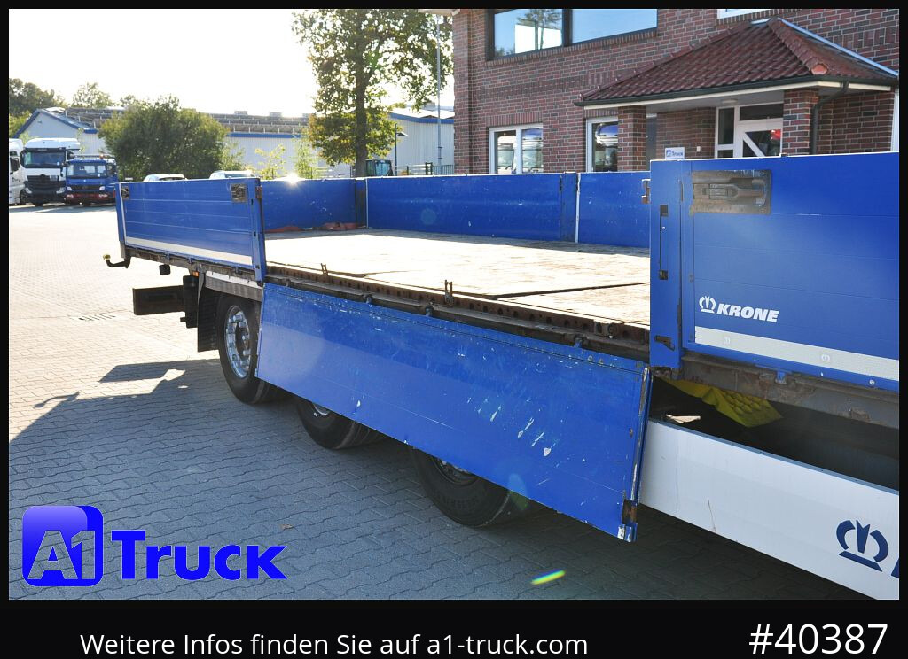 KRONE Mega, Pritsche, 1 Vorbesitzer, TÜV 01-2026, Staplerhalterung - Plato poluprikolica: slika 2 KRONE Mega, Pritsche, 1 Vorbesitzer, TÜV 01-2026, Staplerhalterung - Plato poluprikolica: slika 2