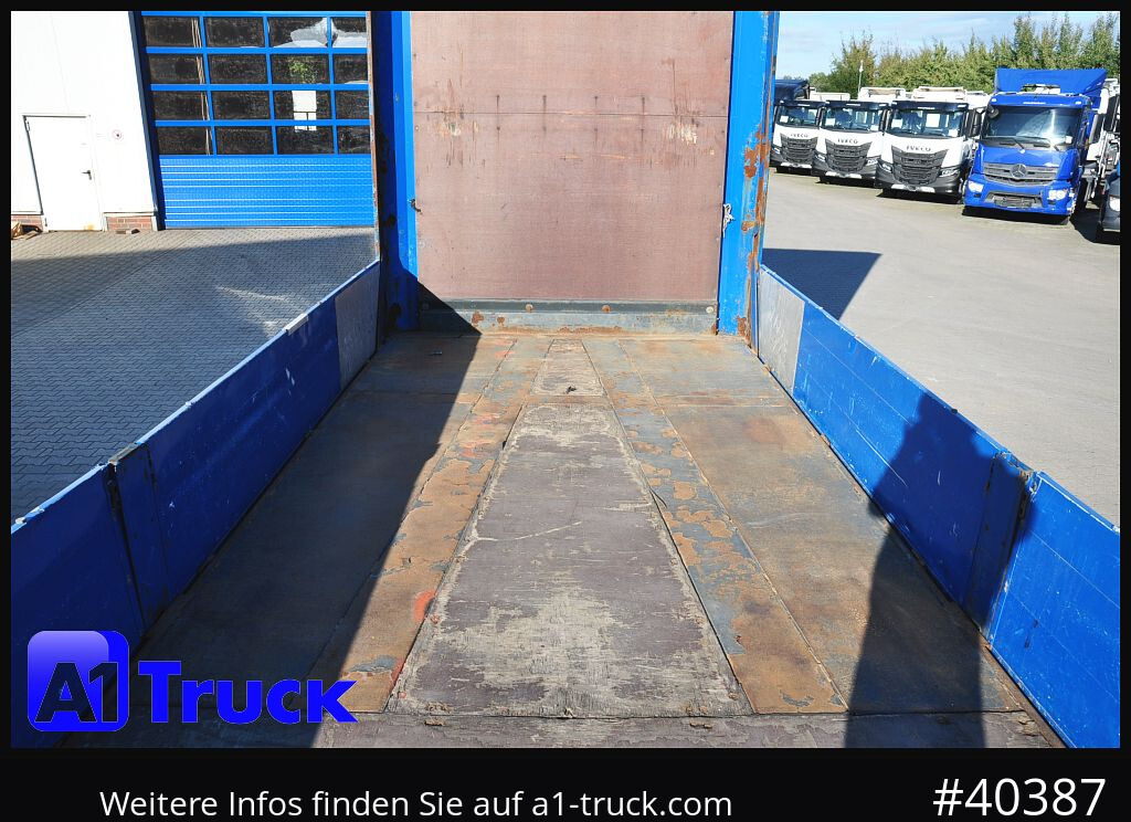 KRONE Mega, Pritsche, 1 Vorbesitzer, TÜV 01-2026, Staplerhalterung - Plato poluprikolica: slika 4 KRONE Mega, Pritsche, 1 Vorbesitzer, TÜV 01-2026, Staplerhalterung - Plato poluprikolica: slika 4