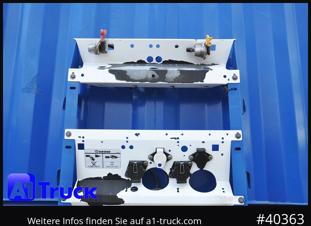 KRONE Megatrailer, Plateau, Liftachse, Staplerhalterung, - Plato poluprikolica: slika 5 KRONE Megatrailer, Plateau, Liftachse, Staplerhalterung, - Plato poluprikolica: slika 5