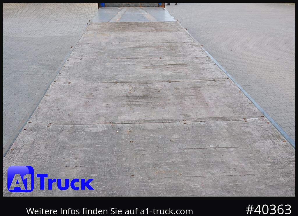 KRONE Megatrailer, Plateau, Liftachse, Staplerhalterung, - Plato poluprikolica: slika 4 KRONE Megatrailer, Plateau, Liftachse, Staplerhalterung, - Plato poluprikolica: slika 4