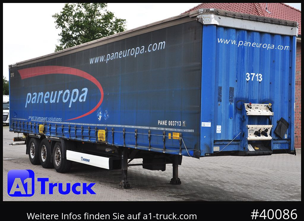 KRONE SD Tautliner, Code XL, BPW, - Poluprikolica sa ceradom: slika 1 KRONE SD Tautliner, Code XL, BPW, - Poluprikolica sa ceradom: slika 1