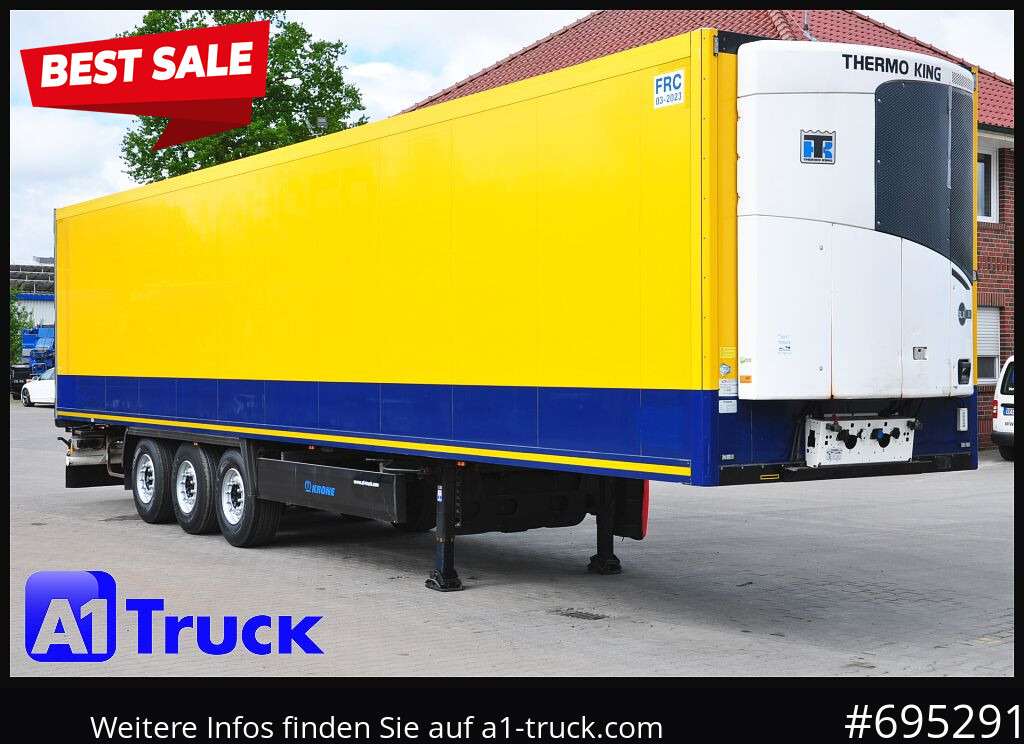 KRONE SD, ThermoKing SLX i 300, Doppelstock, - Poluprikolica hladnjače: slika 1 KRONE SD, ThermoKing SLX i 300, Doppelstock, - Poluprikolica hladnjače: slika 1