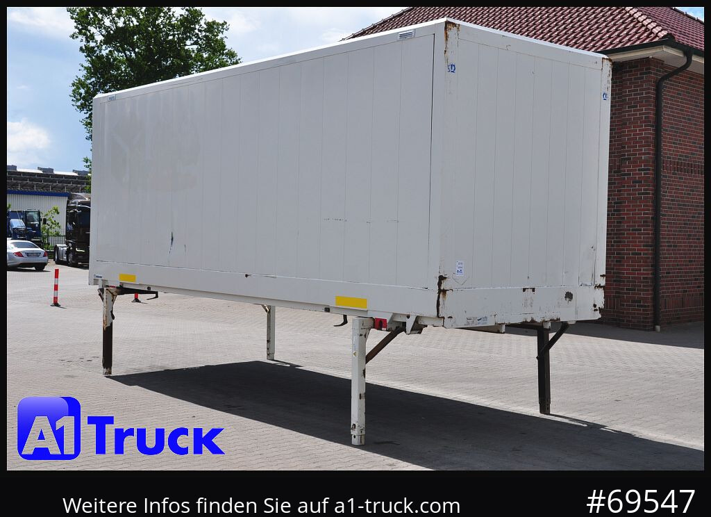 KRONE WB BDF 7,45 Koffer, 2750mm innen, 20 x vorhanden - Promenjivo telo - sanduk: slika 1 KRONE WB BDF 7,45 Koffer, 2750mm innen, 20 x vorhanden - Promenjivo telo - sanduk: slika 1