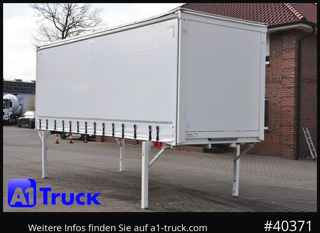 KRONE Wechselbrücke 7,45 neue Plane, Bordwand - Promenjivo telo sa ceradom: slika 1 KRONE Wechselbrücke 7,45 neue Plane, Bordwand - Promenjivo telo sa ceradom: slika 1