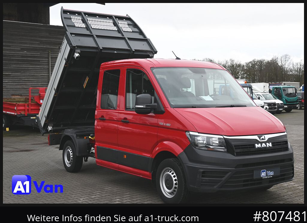 MAN TGE 3.180 Doka Kipper,Klima, AHK - Kamion: slika 1 MAN TGE 3.180 Doka Kipper,Klima, AHK - Kamion: slika 1