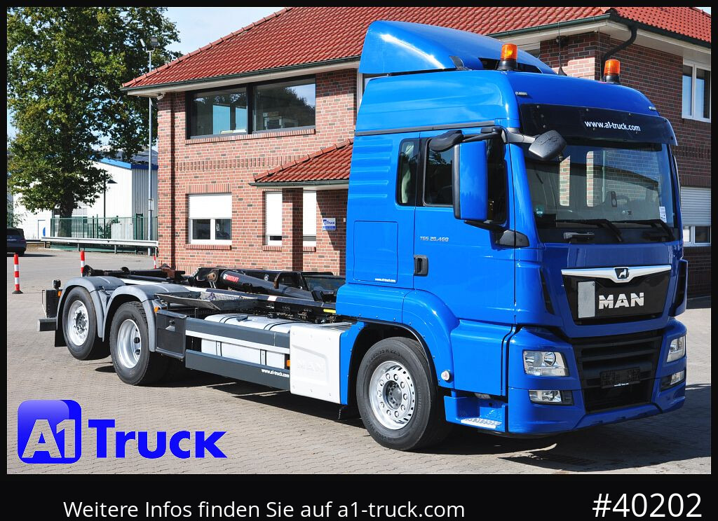 MAN TGS 26.460 BL, Hiab Multilift, Lenkachse, 213.936km - Kamion sa hidrauličnom kukom: slika 1 MAN TGS 26.460 BL, Hiab Multilift, Lenkachse, 213.936km - Kamion sa hidrauličnom kukom: slika 1
