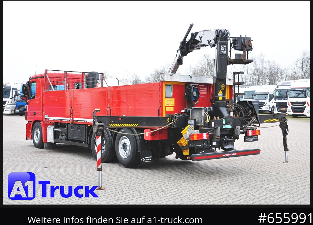 Kamion sa tovarnim sandukom, Kamion sa dizalicom MERCEDES-BENZ Actros 2546 MP 3, HIAB Kran, Lift-Lenkachse,: slika 10