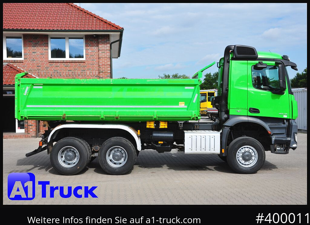 Istovarivač MERCEDES-BENZ Arcos 3342 BB, 6X6 Meiller Bordmatik: slika 8