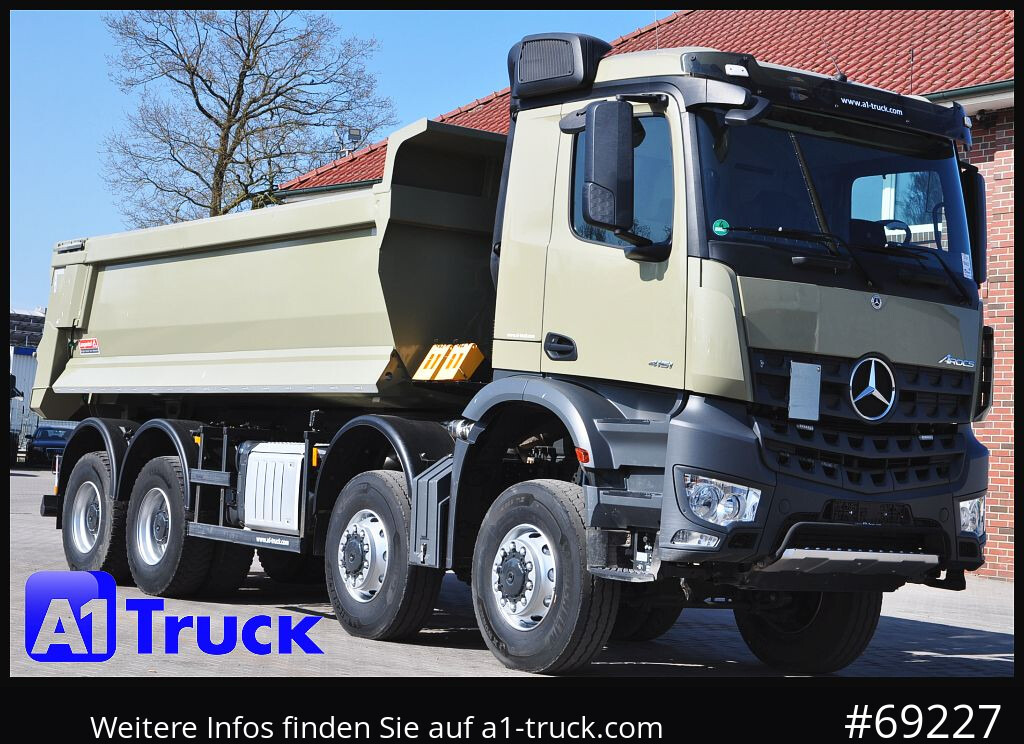 MERCEDES-BENZ Arocs 4151 BB, Allrad 8x8, Navi - Istovarivač: slika 1 MERCEDES-BENZ Arocs 4151 BB, Allrad 8x8, Navi - Istovarivač: slika 1
