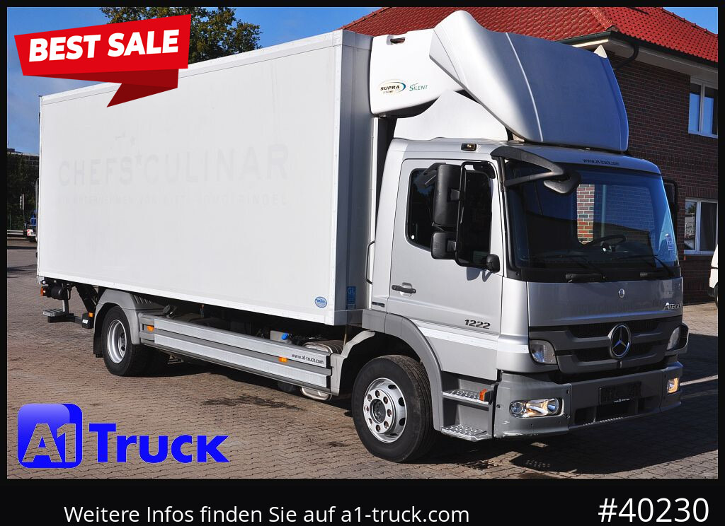 MERCEDES-BENZ Atego 1222, Kühlkoffer, Carrier Supra 1150 Mt, LBW - Hladnjača: slika 1 MERCEDES-BENZ Atego 1222, Kühlkoffer, Carrier Supra 1150 Mt, LBW - Hladnjača: slika 1