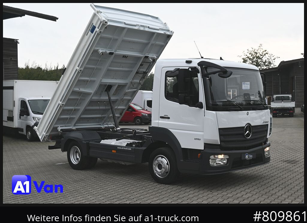 MERCEDES-BENZ Atego 816 Kipper, Ahk,Klima, Meiller, 3-Sitzer - Dostavno vozilo kiper: slika 1 MERCEDES-BENZ Atego 816 Kipper, Ahk,Klima, Meiller, 3-Sitzer - Dostavno vozilo kiper: slika 1
