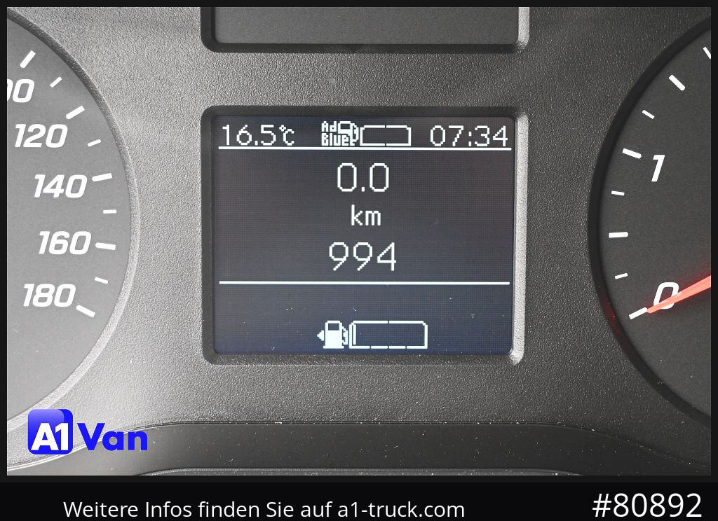 Novu Kamion sa golom šasijom i zatvorenom kabinom MERCEDES-BENZ Sprinter 317 CDI Fahrgestell, NEU, Klima, Tempomat, 3-Sitzer: slika 7