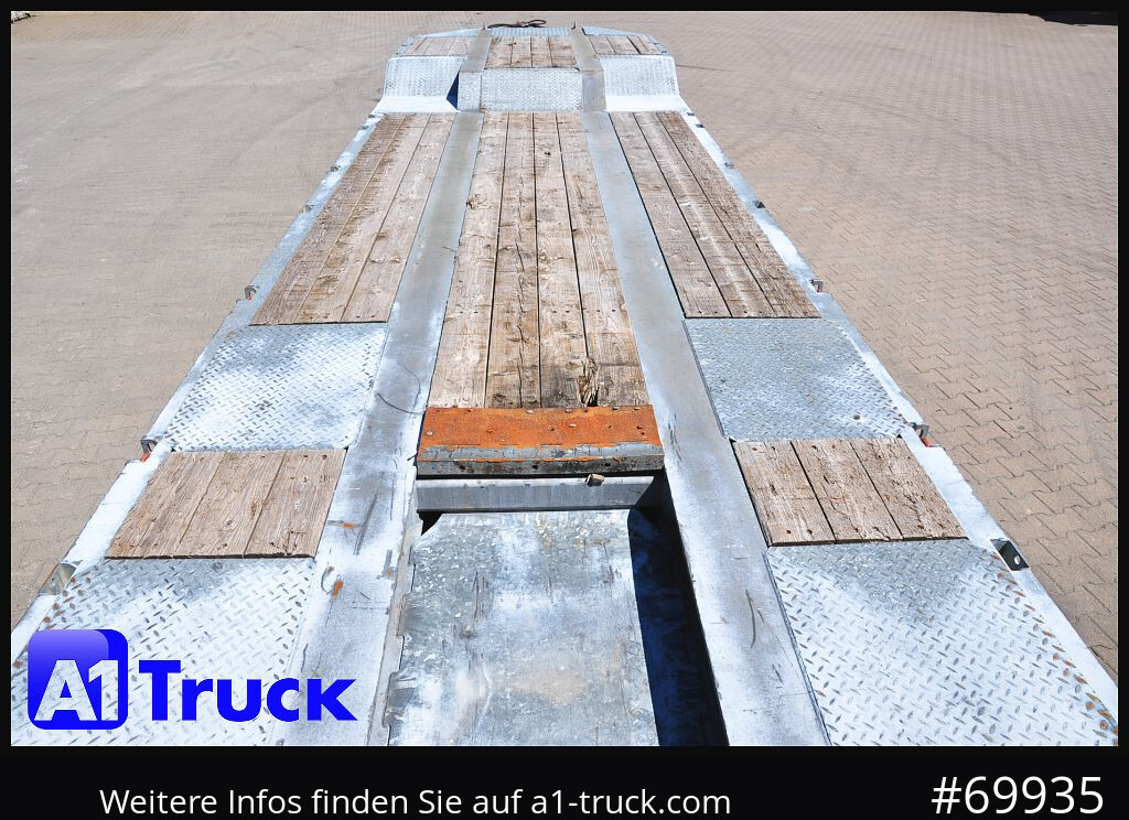 MUELLER-MITTELTAL T4 Profi, 4 achs Tieflader, hydr. Rampen, - Niska prikolica za prevoz: slika 3 MUELLER-MITTELTAL T4 Profi, 4 achs Tieflader, hydr. Rampen, - Niska prikolica za prevoz: slika 3