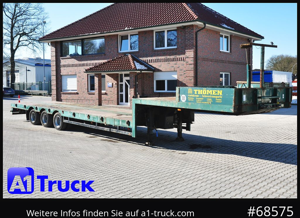 NOOTEBOOM ES-GE 3 Achs Tele, SAF - Niska poluprikolica za prevoz: slika 1 NOOTEBOOM ES-GE 3 Achs Tele, SAF - Niska poluprikolica za prevoz: slika 1