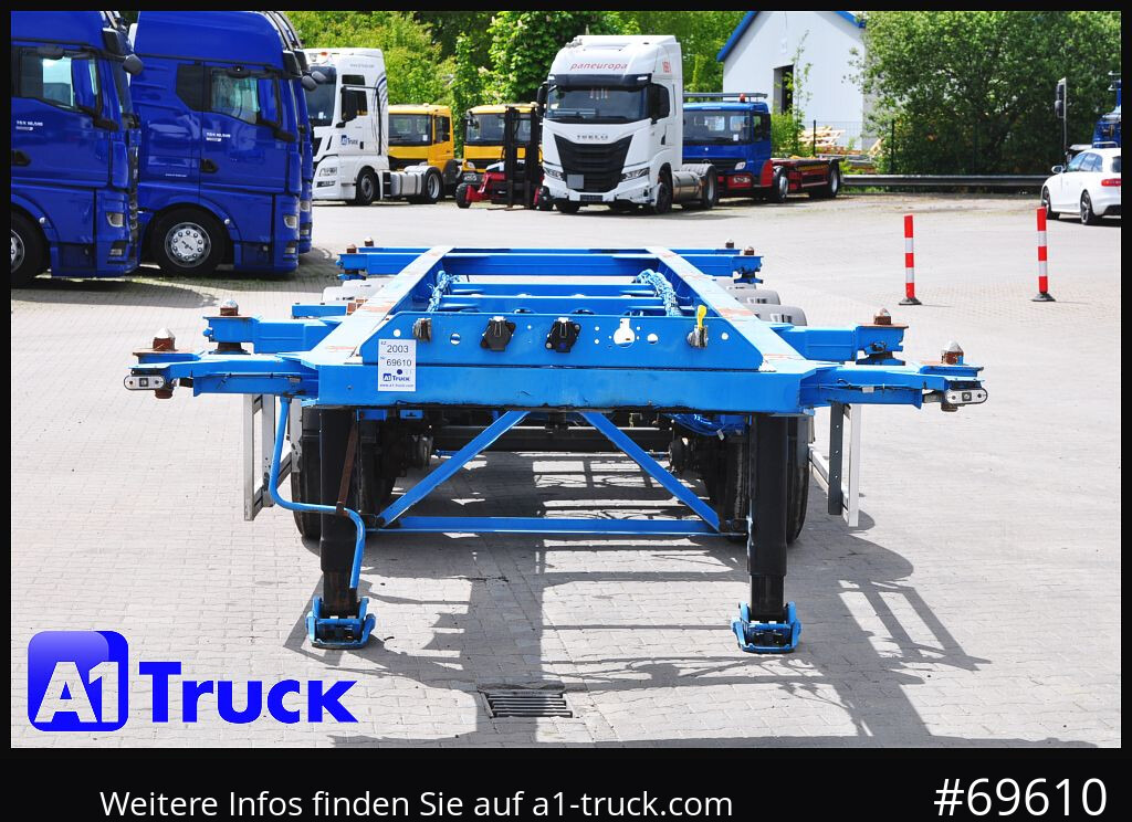 ROHR ADR, Alufelgen, Alurahmen 20- 30 Fuss Container - Poluprikolica za prevoz kontejnera/ Poluprikolica sa promenjivim sandukom: slika 2 ROHR ADR, Alufelgen, Alurahmen 20- 30 Fuss Container - Poluprikolica za prevoz kontejnera/ Poluprikolica sa promenjivim sandukom: slika 2