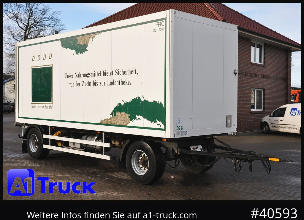 SCHMITZ Achwege & Tönjes, Rohrbahn, Fleisch, verzinkt - Prikolica hladnjače: slika 1 SCHMITZ Achwege & Tönjes, Rohrbahn, Fleisch, verzinkt - Prikolica hladnjače: slika 1