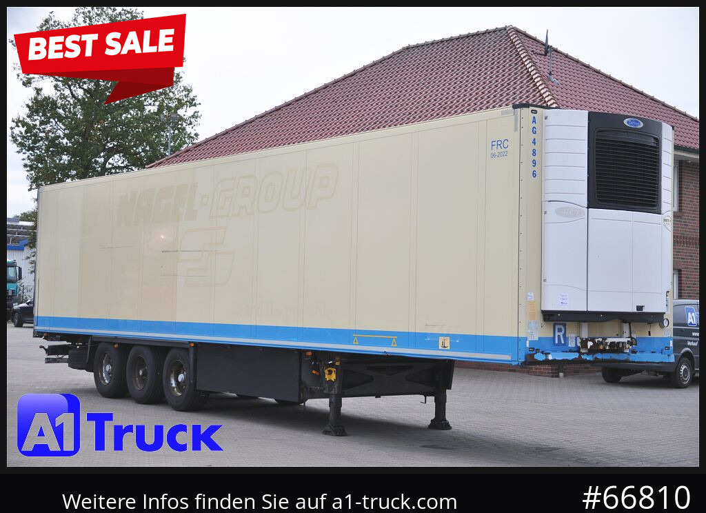SCHMITZ Kühlkoffer, FP 60, Carrier Vector 1950 - Poluprikolica hladnjače: slika 1 SCHMITZ Kühlkoffer, FP 60, Carrier Vector 1950 - Poluprikolica hladnjače: slika 1