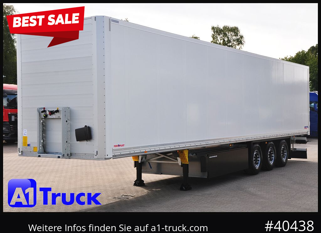 SCHMITZ SBO 24, Lift, PK Doppelstock, NEU sofort - Poluprikolica sa zatvorenim sandukom: slika 1 SCHMITZ SBO 24, Lift, PK Doppelstock, NEU sofort - Poluprikolica sa zatvorenim sandukom: slika 1