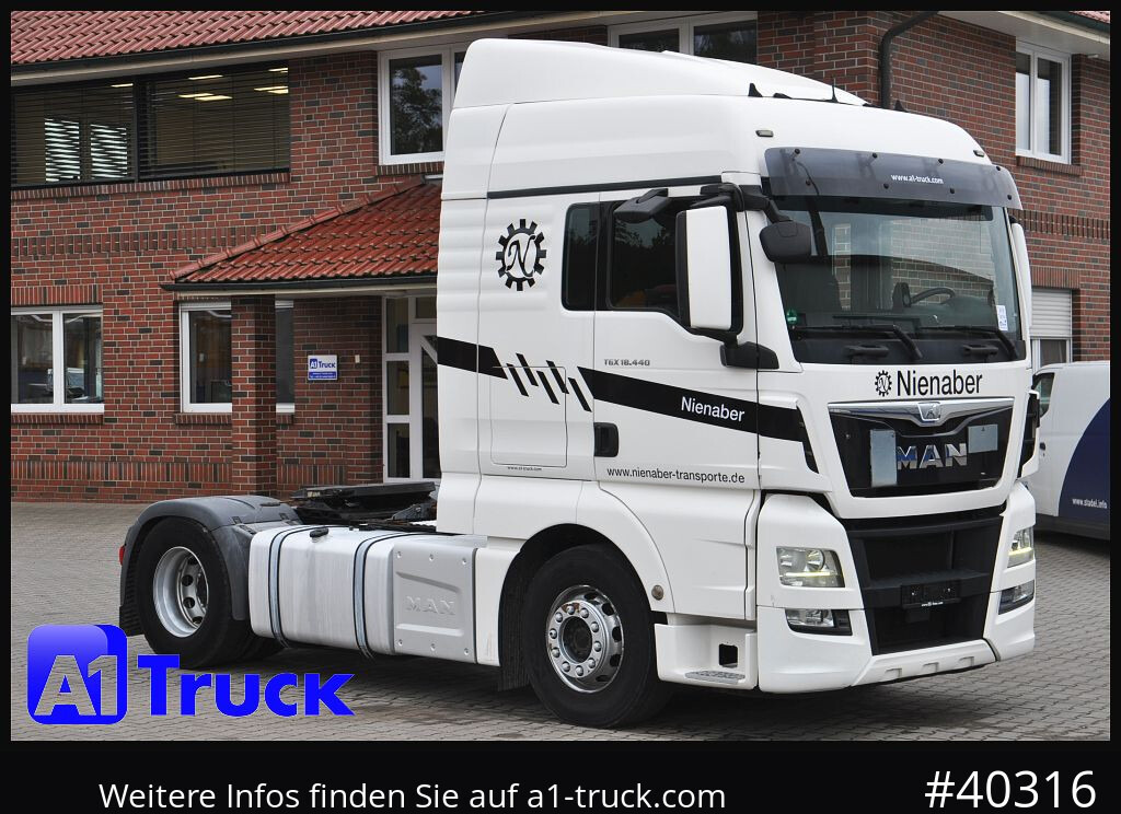 MAN TGX 18,440 XLX Intarder, Hydraulik, ACC - Tegljač: slika 1 MAN TGX 18,440 XLX Intarder, Hydraulik, ACC - Tegljač: slika 1