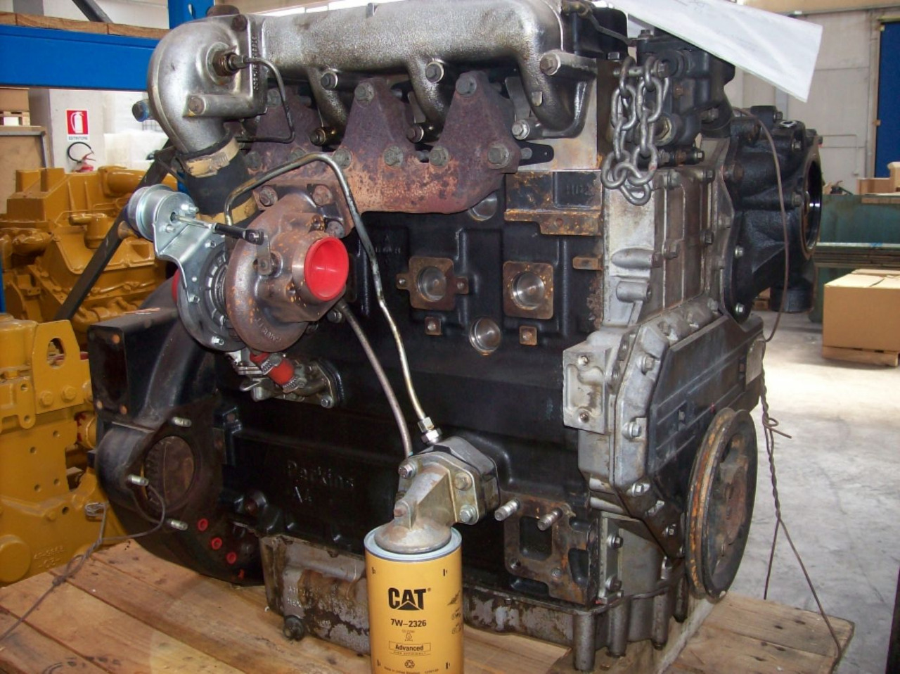 Caterpillar 3054 Motore PERKINS Serie 1000. Revisionato, completo di turbo nuovo. Effettuato banco prova. - Motor za Građevinska mašina: slika 1 Caterpillar 3054 Motore PERKINS Serie 1000. Revisionato, completo di turbo nuovo. Effettuato banco prova. - Motor za Građevinska mašina: slika 1