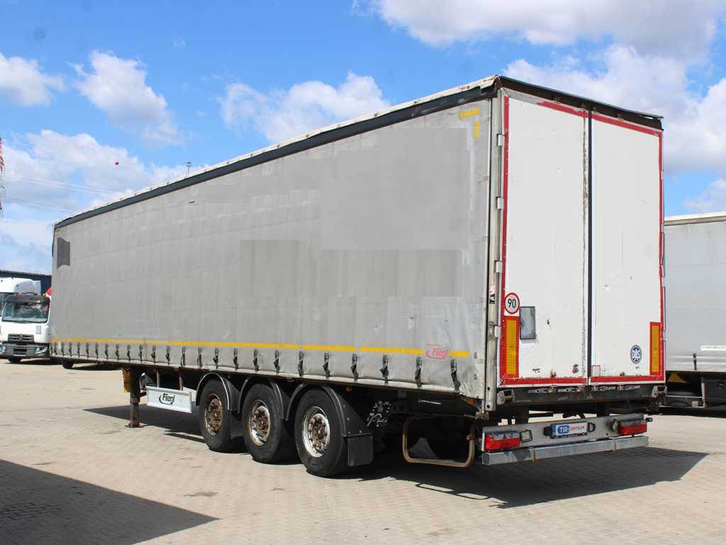 Fliegl SDS 043 DA, MULTILOCK, SAF, LIFTING AXLE - Poluprikolica sa ceradom: slika 5 Fliegl SDS 043 DA, MULTILOCK, SAF, LIFTING AXLE - Poluprikolica sa ceradom: slika 5