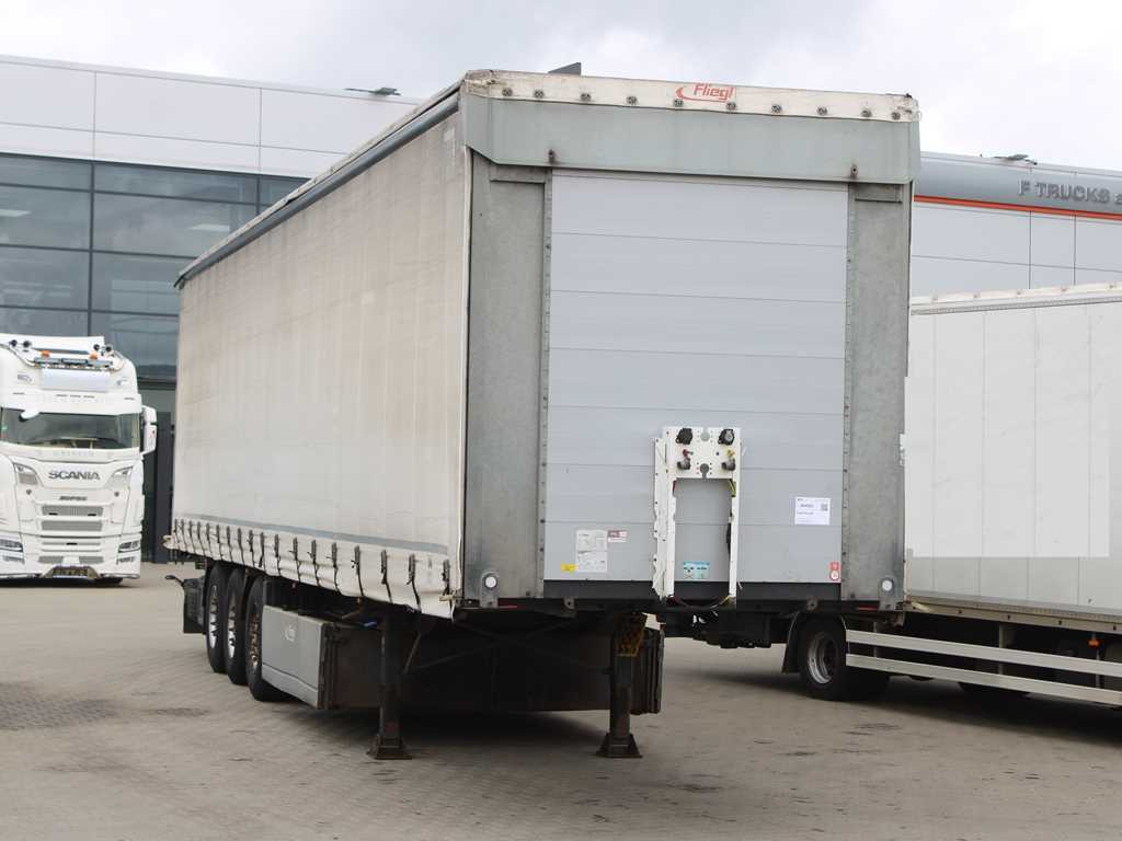 Fliegl SDS 390, MULDA, MULTILOCK, LIFT AXLE, SAF - Poluprikolica sa ceradom: slika 3 Fliegl SDS 390, MULDA, MULTILOCK, LIFT AXLE, SAF - Poluprikolica sa ceradom: slika 3