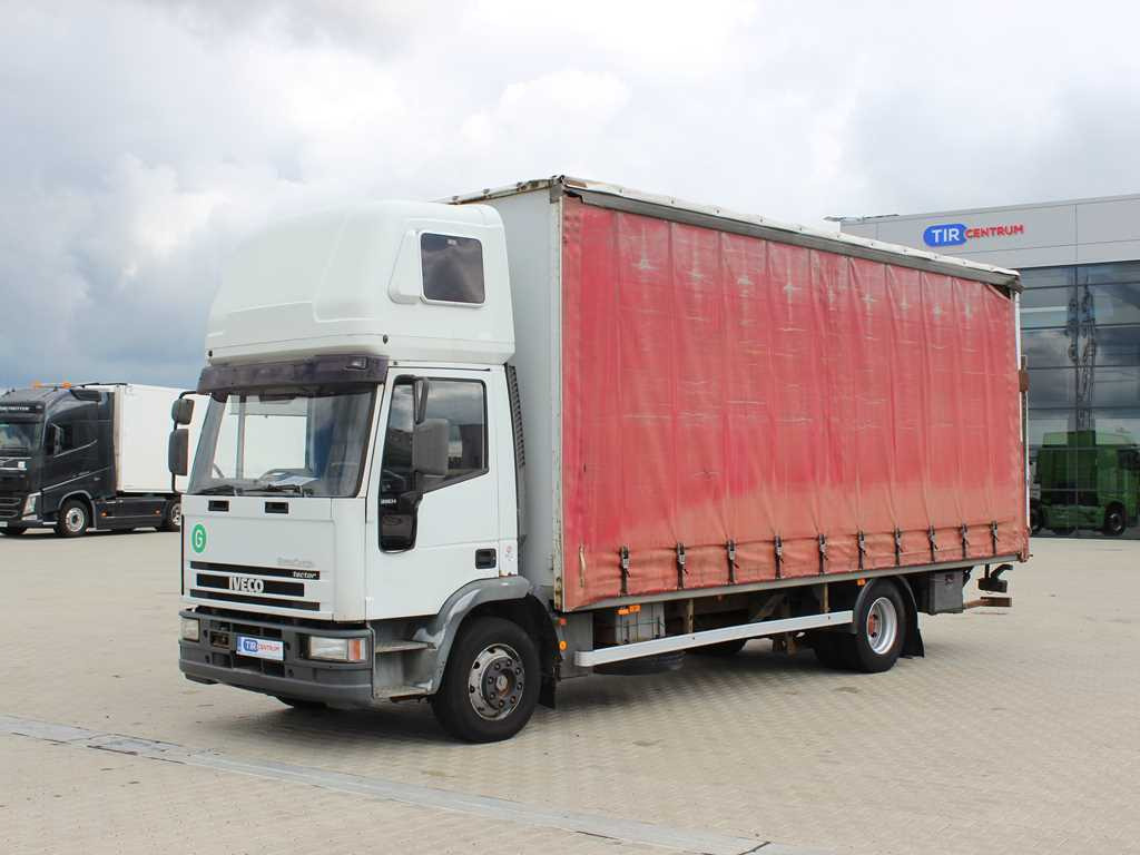 Iveco EUROCARGO ML 120 E, EURO 3, SLEEPING BODY, HYDRAULIC FRONT - Kamion sa ceradom: slika 1 Iveco EUROCARGO ML 120 E, EURO 3, SLEEPING BODY, HYDRAULIC FRONT - Kamion sa ceradom: slika 1