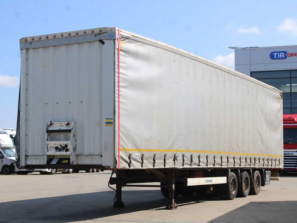 Krone SD, LIFTING AXLE, LOWDECK, LIFTING ROOF, MULTILOCK, SAF - Poluprikolica sa ceradom: slika 1 Krone SD, LIFTING AXLE, LOWDECK, LIFTING ROOF, MULTILOCK, SAF - Poluprikolica sa ceradom: slika 1