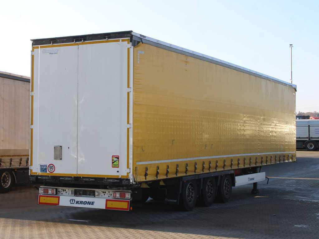 Krone SD, LOWDECK, LIFTING AXLE, LIFTING ROOF, MULTILOCK - Poluprikolica sa ceradom: slika 4 Krone SD, LOWDECK, LIFTING AXLE, LIFTING ROOF, MULTILOCK - Poluprikolica sa ceradom: slika 4